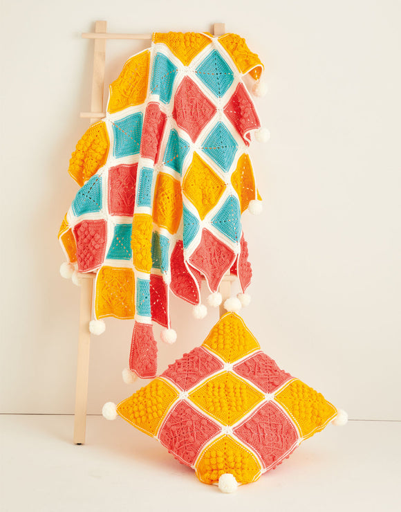 10120 Crochet DK Blanket & Cushion
