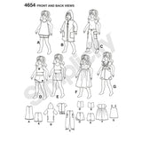 4654 18'' Dolls Clothes