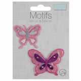 2 Butterflies Motif CFM2/066