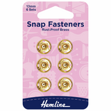Sew-On Snap Fasteners 13mm