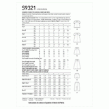 9321 Children's Tucked Tops, Dresses, Shorts and Trousers