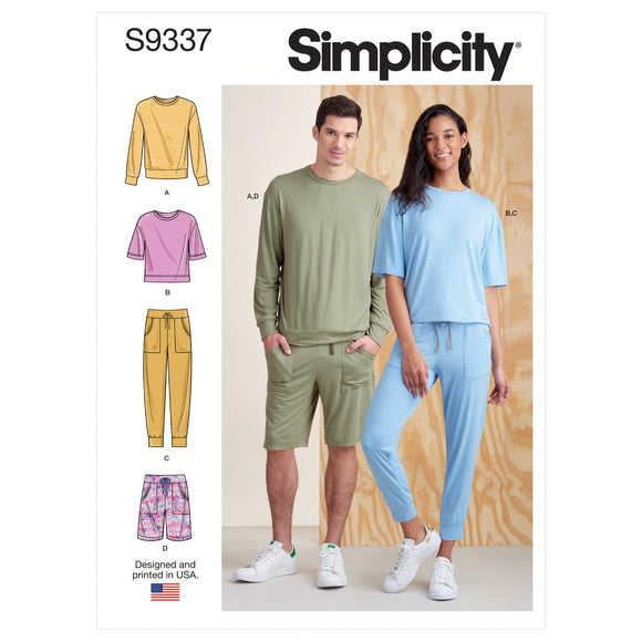 9337 Unisex Knits Only Tops, Trousers and Shorts