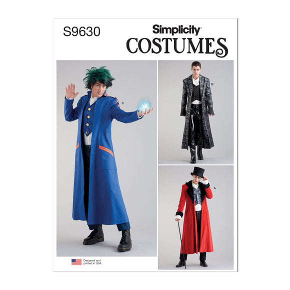 9630 Men's Costume Coats
