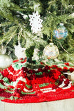 10029 Crochet Chunky Tree Skirt & Stocking