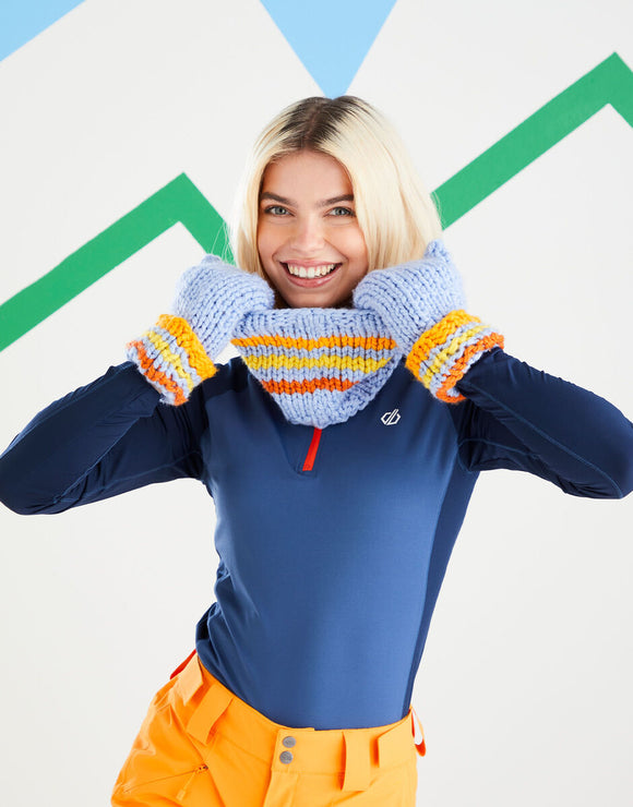 10623 SNOOD AND MITTENS IN BONUS SUPER CHUNKY