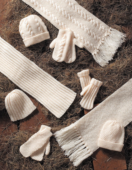 8049 Stylecraft Aran Hats, Scarves & Mittens