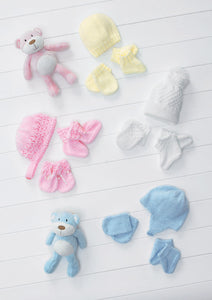 8615 Stylecraft DK Hats, Mittens & Booties