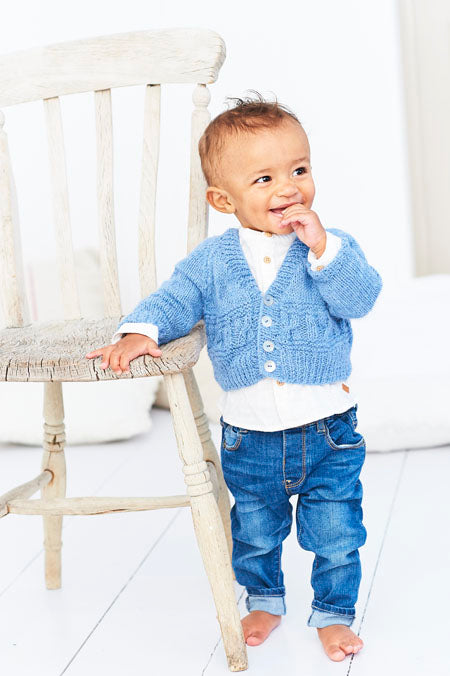 9637 Baby DK Cardigan & Sweater