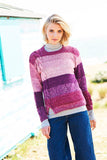 9674 Stylecraft DK Sweater & Scarf, Wrist warmers