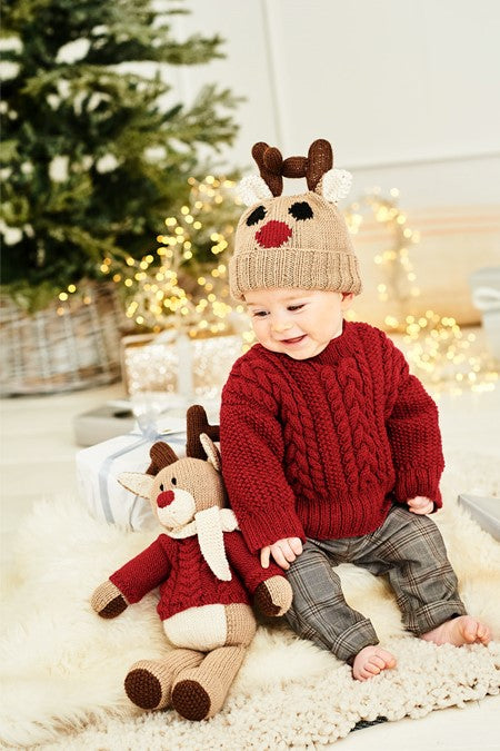 9869 Stylecraft DK Reindeer Sweater & Toy