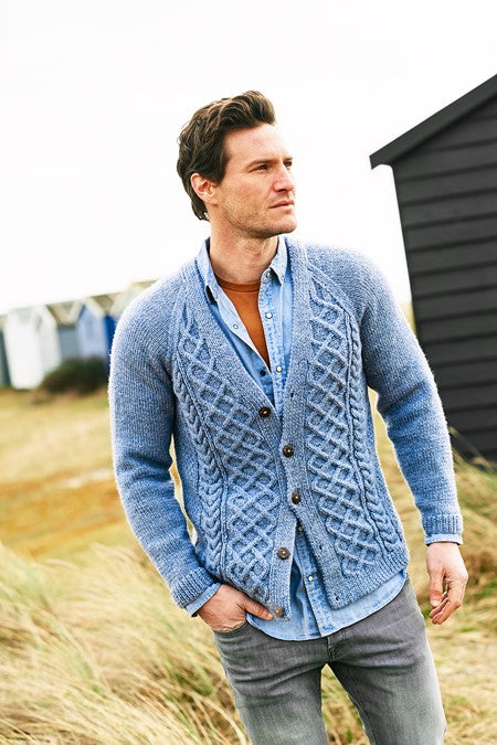 9876 Stylecraft Mens Aran Cardigans