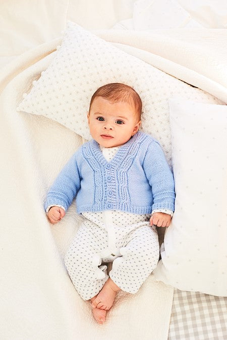 9910 Baby 4 Ply Cardigans