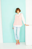 9914 Stylecraft Ladies Double Knit Tee & Cardigan