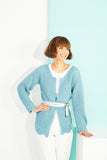 9916 Stylecraft Ladies Double Knit Tee Shirt & Cardigan