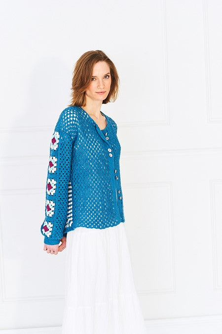9993 Stylecraft Ladies Double Knit Cardigan & Top