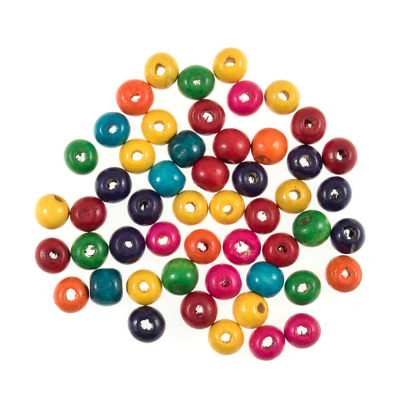 10mm Wooden Craft Macrame beads