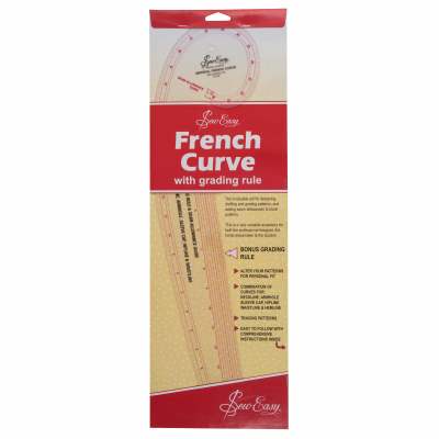 French Curve Ruler - Imperial