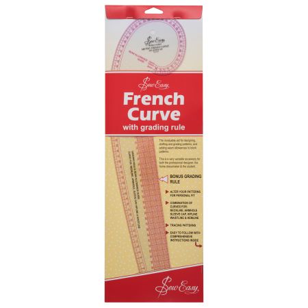 French Curve Ruler - Metric
