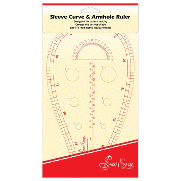 Quilting Rule - Sleeve Curve Metric