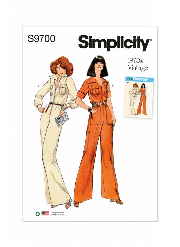 9700 Ladies Vintage Jumpsuit