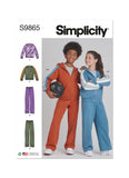 9865 Girls' and Boys' Jacket and Trousers