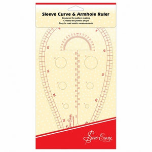 Sleeve Curve and Arm Hole Ruler