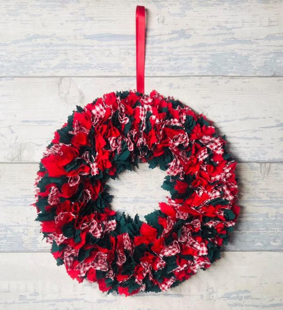 No Sew Christmas Wreaths Workshop Sat 16th Dec