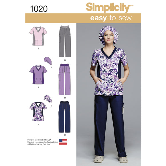 1020 Ladies Scrubs