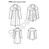 1254 Ladies Leanne Marshall Easy Lined Coat or Jacket