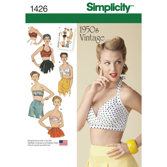 1426 Ladies Vintage 1950’s Bra Tops