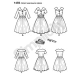 1459 Ladies and Miss Petite 1950's Vintage Dress