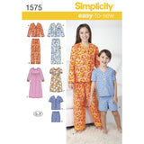 1575 Child's, Girl's and Boy's Loungewear