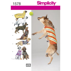 1578 Large Size Dog Clothes