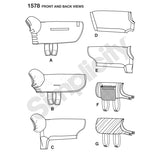 1578 Large Size Dog Clothes