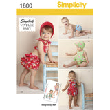 1600 Babies Vintage Romper Set