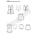 1786 Learn to Sew Child's & Girls Sportswear