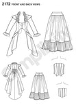 2172 Ladies Steampunk Costume