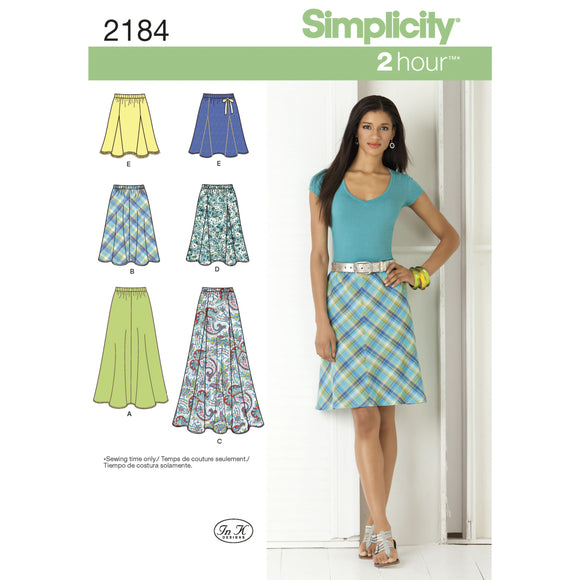 2184 Ladies Skirts