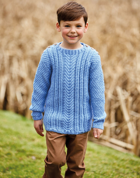 2506 Kids Aran Sweater