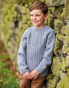 2507 Kids Aran Sweater