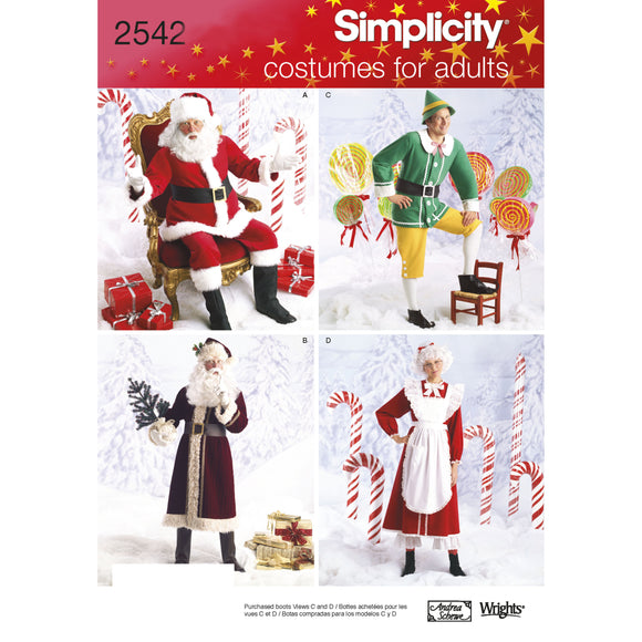 2542 Adult Costumes Christmas