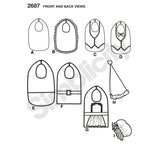 2687 Adult Clothing Protectors & Hats
