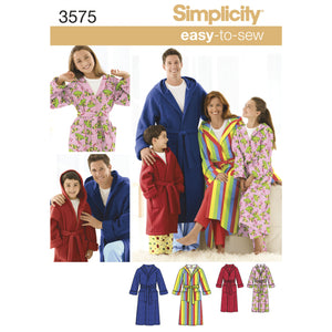3575 Unisex Child, Teen and Adult Robe