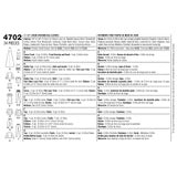 4702 11.5'' Dolls Clothes