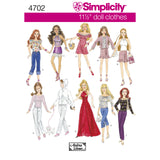 4702 11.5'' Dolls Clothes
