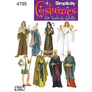 4795 Women’s, Men’s or Teens’ Nativity Costumes