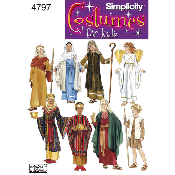 4797 Boys and Girls Nativity Costumes