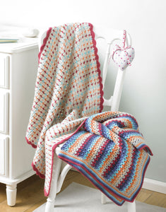 5203 Crochet DK Baby Blanket