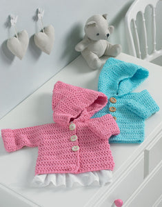 5206 Crochet Chunky Baby Coat