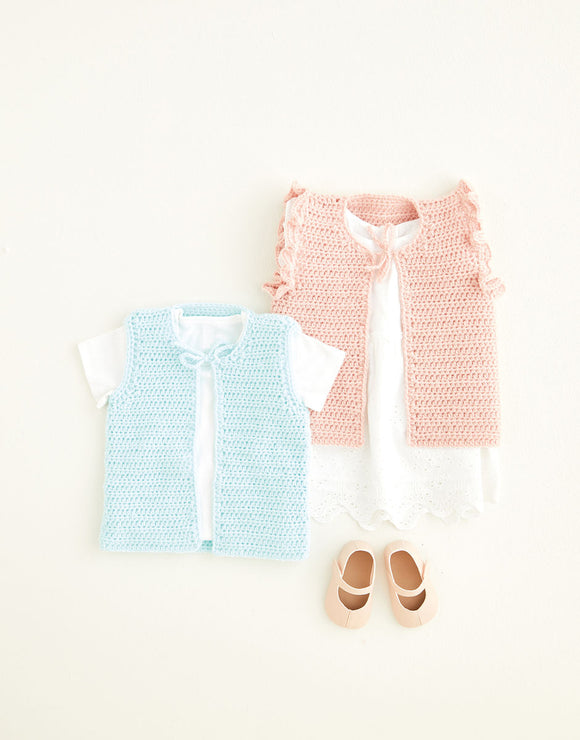 5417 Crochet DK Baby Gilet